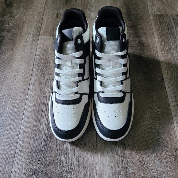 La Sheelah Shoes - La Sheelah Sneakers Rich-45 BLACK/WHITE WOMENS SIZE 8.5